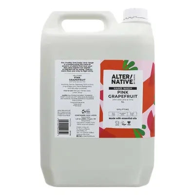 Alternative by Suma Pink Grapefruit & Aloe Hand Wash - 5L