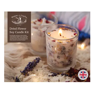 Dried Flower Soy Candle Kit