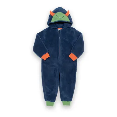 Kite Huggle Bub Fleece Onesie Navy