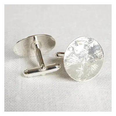 LA Jewellery Recycled Silver Rings Around You Cufflinks