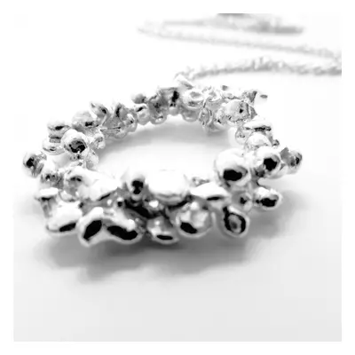 La Jewellery Fair Trade Rockpool Silver Necklace