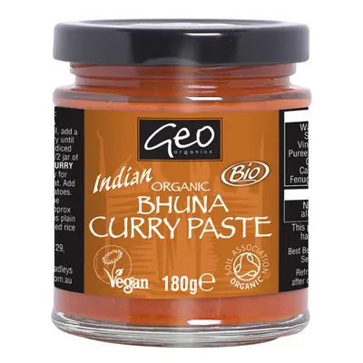 Geo Organics Bhuna Curry Paste - 180g