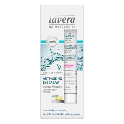 Lavera Basis Sensitiv Anti-Ageing Eye Cream Q10 - 15ml