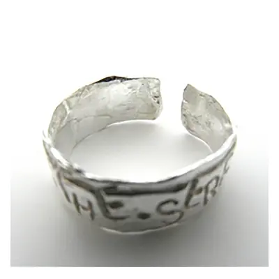 LA Jewellery Grant Me The Serenity Silver Ring