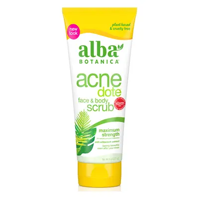 Alba Botanica Acnedote Face & Body Scrub - 227g