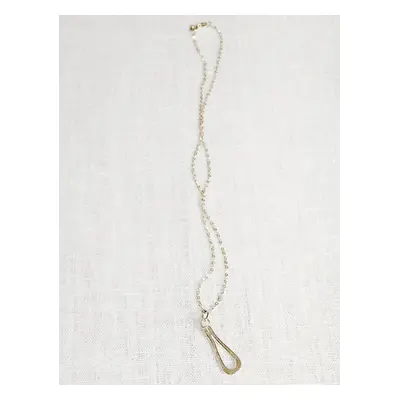 LA Jewellery Recycled Silver Wave Necklace