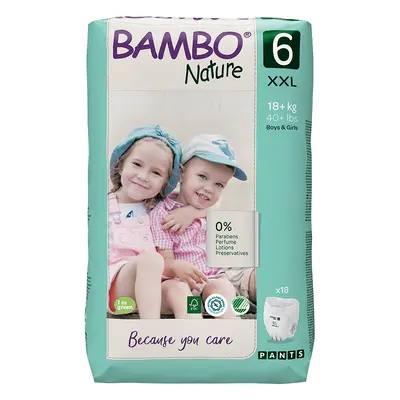 Bambo Nature Training Pants - XL - Size 6 - Pack of 18