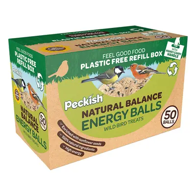 Peckish Natural Balance Energy Balls - Box of 50