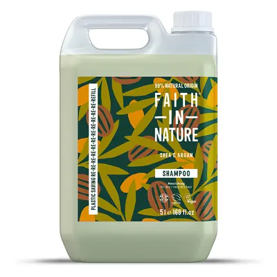 Faith in Nature Shea & Argan Shampoo - 5L