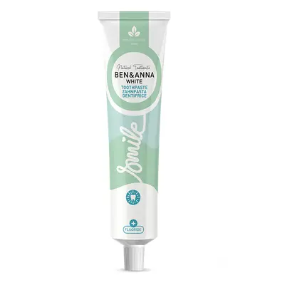 Ben & Anna Toothpaste with Fluoride - White - 75ml