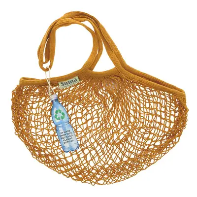 Suma Recycled Long Handled String Shopping Bag - Pumpkin