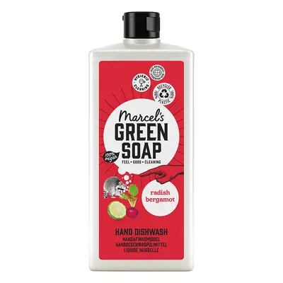 Marcel's Green Soap Hand Dishwash Liquid - Radish & Bergamot - 500ml