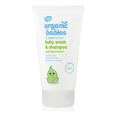 Green People No Scent Baby Wash & Shampoo - 150ml