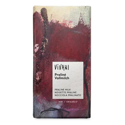 Vivani Organic Milk Chocolate & Praline Filling - 100g