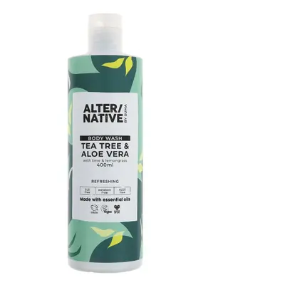 Alternative by Suma Tea Tree & Aloe Vera Body Wash - 400ml