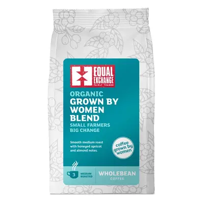 Equal Exchange Grown By Women Organic Whole Coffee Beans - 200g