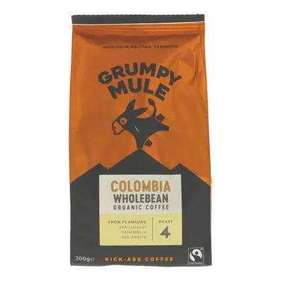 Grumpy Mule Columbia Planadas Coffee Beans - 200g