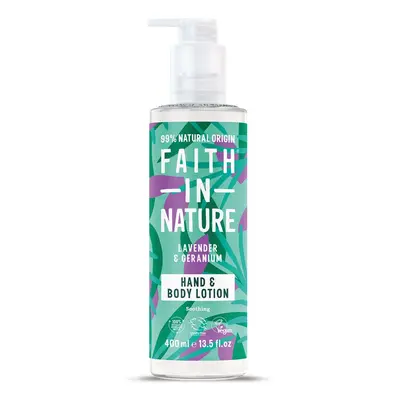 Faith in Nature Lavender & Geranium Hand & Body Lotion - 400ml