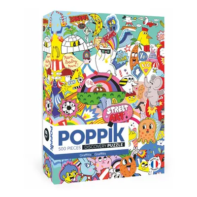 Poppik Discovery Puzzle - Graffiti - 500 Piece