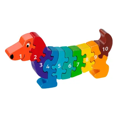 Lanka Kade Wooden Dog Number Jigsaw