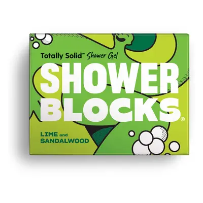 Shower Blocks Solid Shower Gel - Lime & Sandalwood - 100g