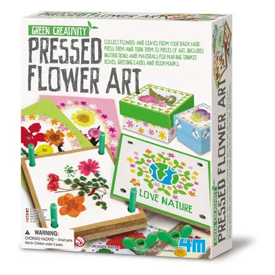 Green Creativity Pressed Flower Art