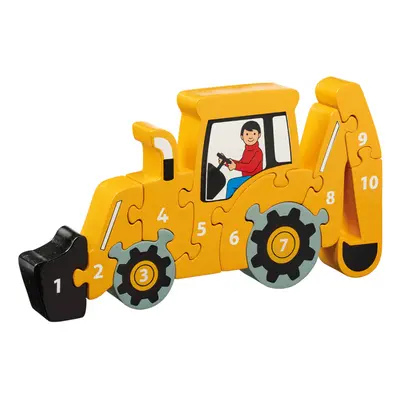 Lanka Kade Wooden Digger 1-10 Jigsaw