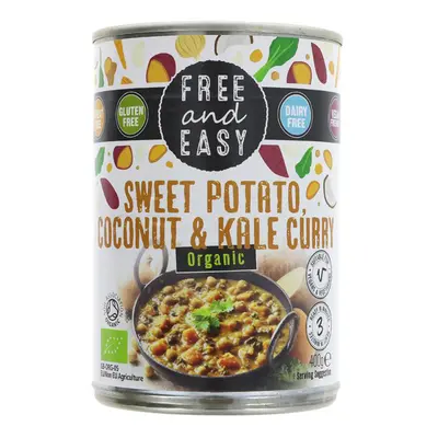 Free & Easy Sweet Potato Kale & Coconut Curry - 400g