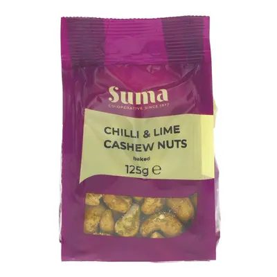 Suma Baked Chilli & Lime Cashews - 125g