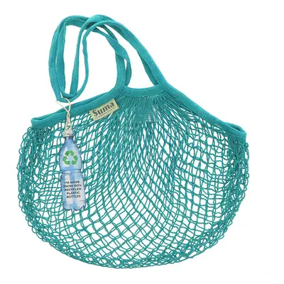 Suma Recycled Long Handled String Shopping Bag - Teal