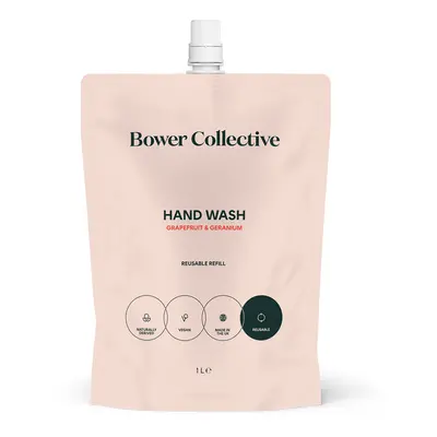 Bower Collective Hand Wash - Geranium & Grapefruit Refill - 1L