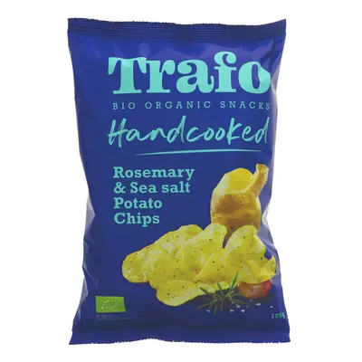 Trafo Handcooked Crisps - Rosemary & Sea Salt - 125g