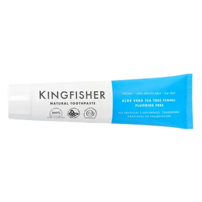 Kingfisher Fluoride Free Toothpaste - Aloe Vera Tea Tree & Fennel - 100ml