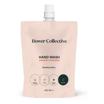 Bower Collective Hand Wash - Geranium & Grapefruit Refill - 400ml