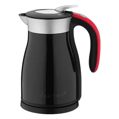 Vektra Vacuum Eco Kettle - 1 Series - 1.5 Ltr Black & Red