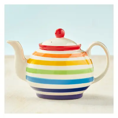 Hand Painted New Rainbow Large Teapot