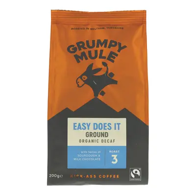 Grumpy Mule Decaffeinated Ground Coffee - 200g