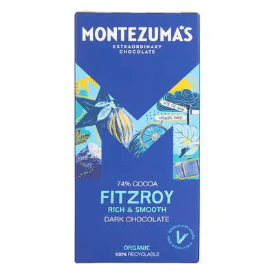 Montezuma's Fitzroy Organic 74% Dark Chocolate - 90g