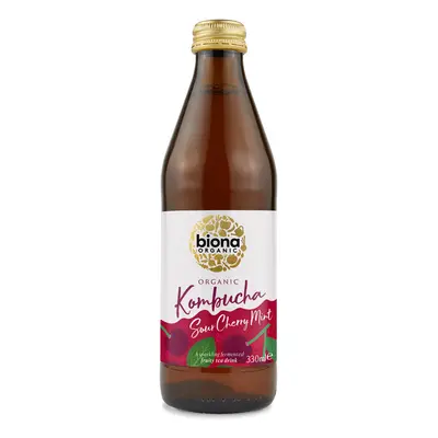 Biona Organic Kombucha - Sour Cherry Mint - 330ml