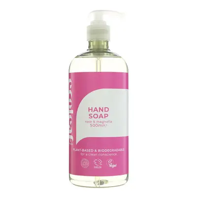 Ecoleaf Hand Soap - Rose & Magnolia - 500ml