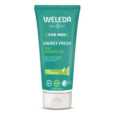 Weleda Mens Energy Fresh 3in1 Shower Gel - 200ml