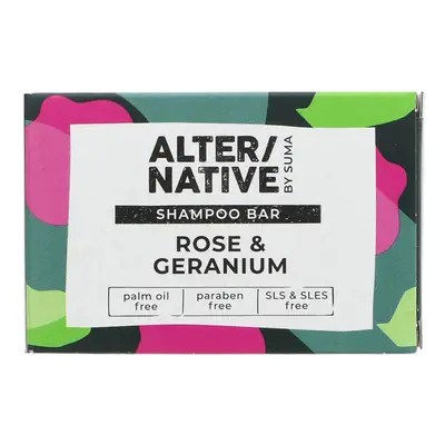 Alternative by Suma Shampoo Bar - Rose & Geranium - 95g