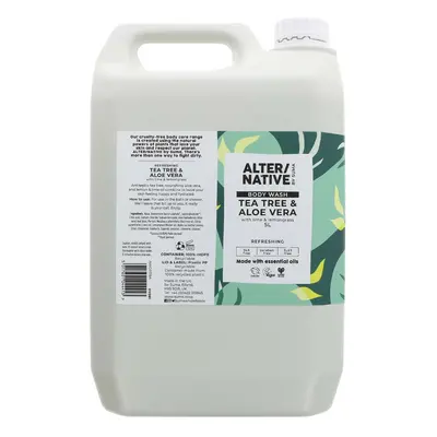 Alternative by Suma Tea Tree & Aloe Vera Body Wash - 5L