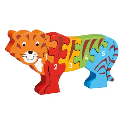 Lanka Kade Wooden Tiger 1-5 Jigsaw Puzzle