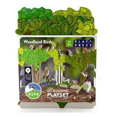 PlayPress RSPB Woodland Birds Playset