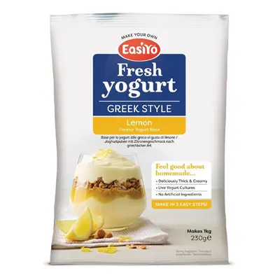 EasiYo Greek Style Lemon Yoghurt - 230g