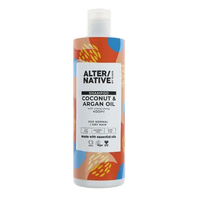 Alternative by Suma Coconut & Argan Oil Shampoo - 400ml