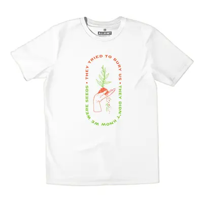 All Riot They Tried to Bury Us Organic T-Shirt - White