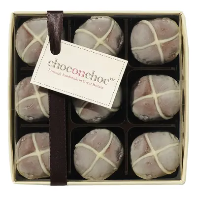 Choc On Choc Mini Hot Cross Buns - 125g