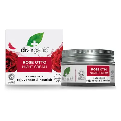 Dr Organic Rose Otto Night Cream - 50ml